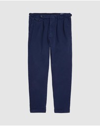 Polo Ralph Lauren - Slim Tapered Fit Pleated Twill Pants