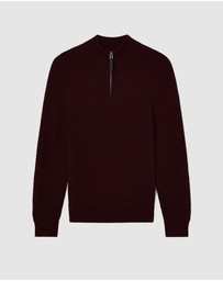 Politix - Barker Quarter Zip Knit
