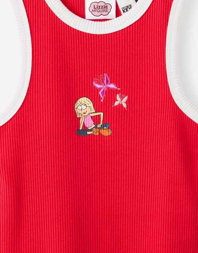 Cotton On Kids - License Eleanor Tank- 3X3 Rib