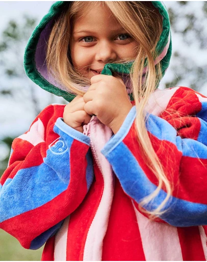 Cotton On Kids - Kids Zip Thru Hooded Towel