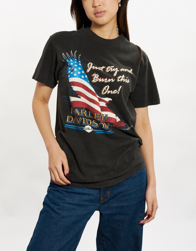 Vintage by The Real Deal - Pre Loved - 1989 Harley Davidson Tee