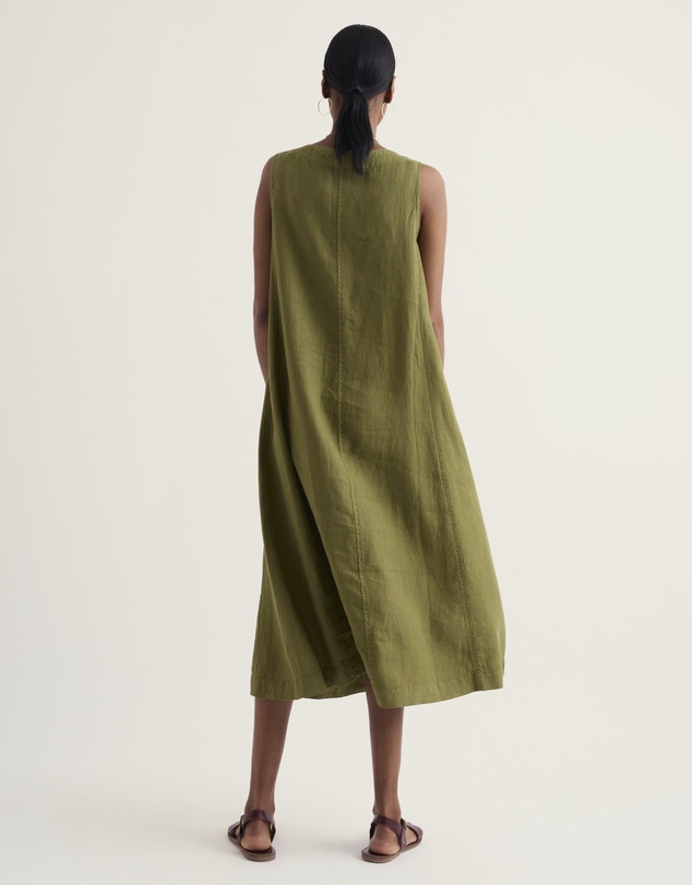 Seasalt - Cresting Waves Sleeveless Linen Dress