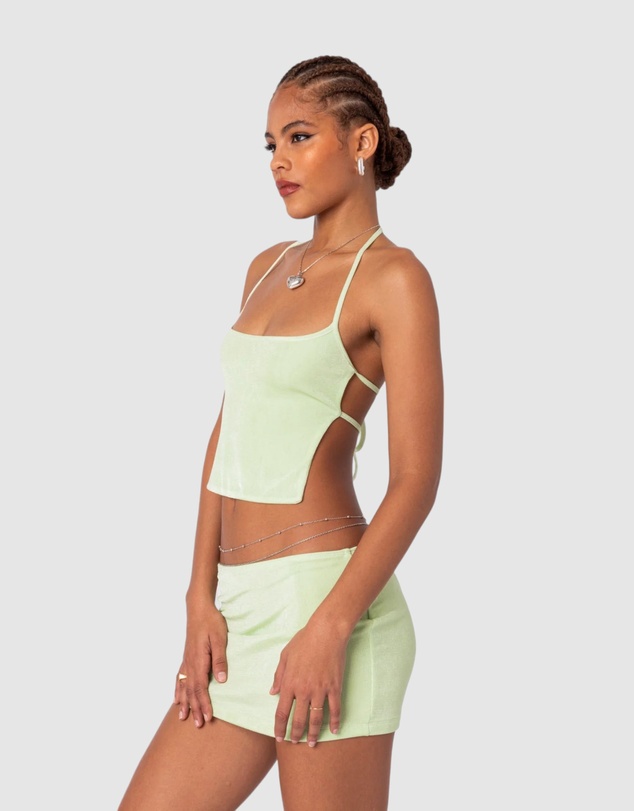 EDIKTED - Keke Tie Back Top