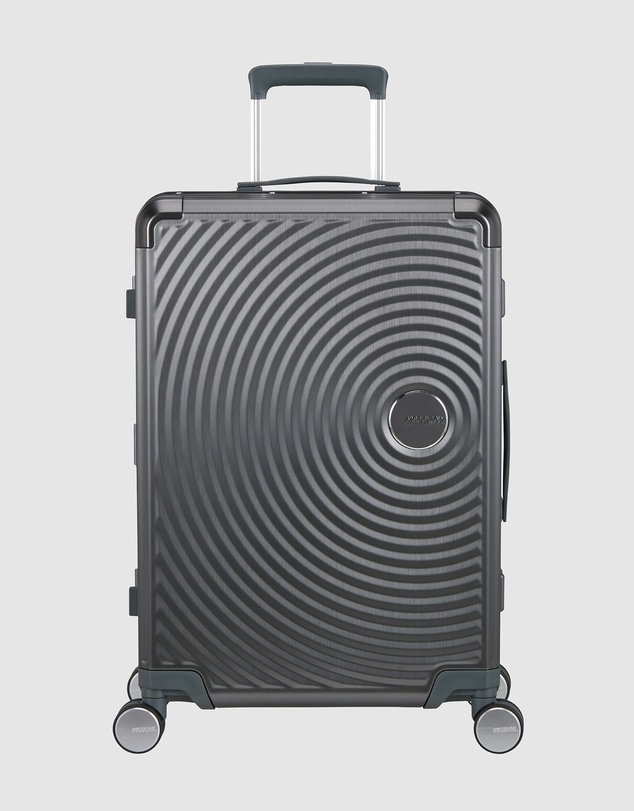 American Tourister - Soundbox Alu Medium Tsa Suitcase Expandable (68Cm)