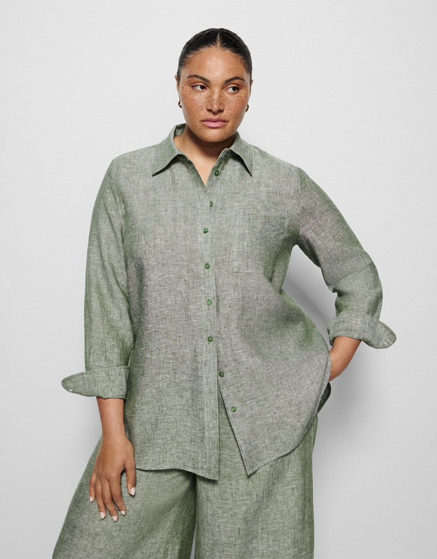Commonry - Pocket Linen Shirt