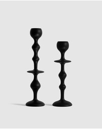 Black Blaze - Infinity Candle Holder