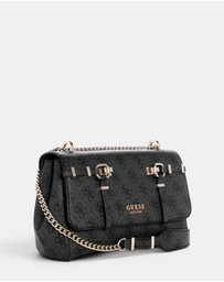 GUESS - Leona Convertible Crossbody Flap Bag