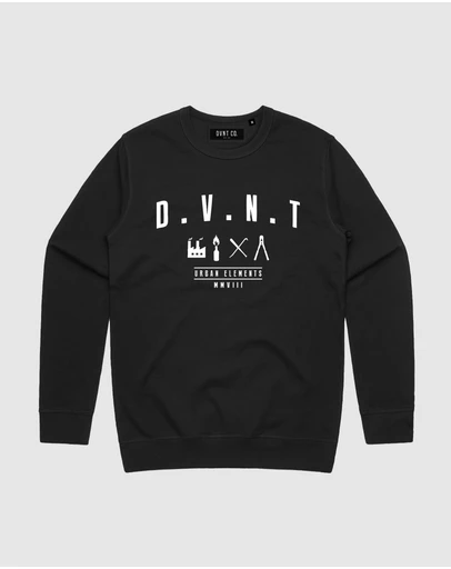 DVNT - Urban Elements Crewneck - Youth