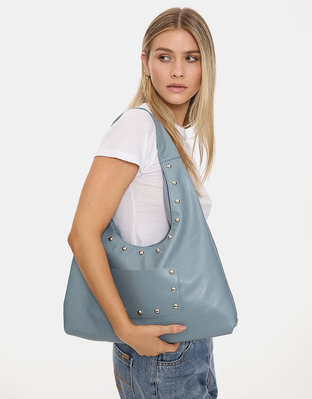 Thrills - Wish Me Luck Studded Shoulder Bag