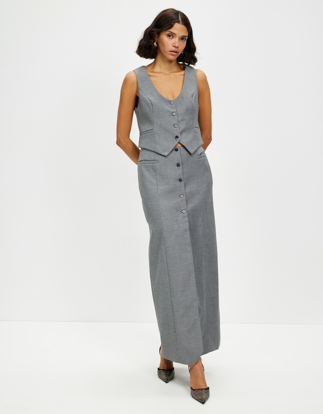 Third Form - Metropolis Tailored Maxi Skirt