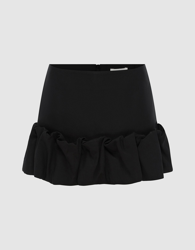 Shona Joy - Otis Bubble Hem Mini Skirt