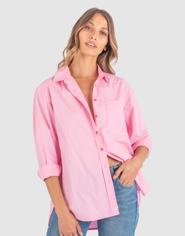 CAMIXA - Poppy Oversize Cotton Shirt