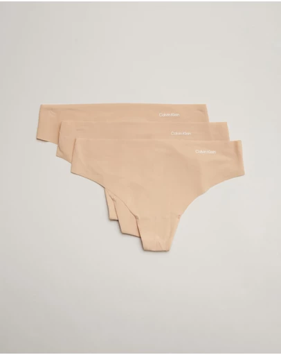 Calvin Klein - 3-Pack Invisibles Micro Thong