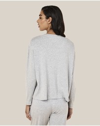 Papinelle - Pia Luxe V Neck Long Sleeve Top