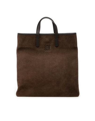 Pre-Loved by Azura Reborn - Pre-Loved Suede Anagram Tote