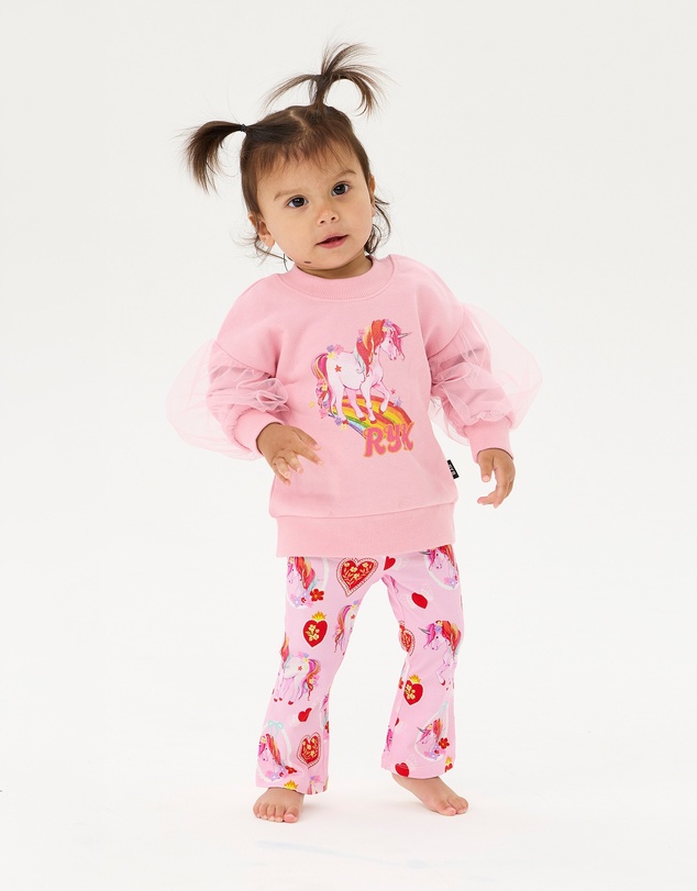 Rock Your Baby - Wild At Heart Party Pom Pom Sweatshirt