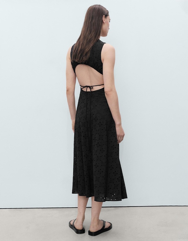M.N.G - Peach Midi Dress