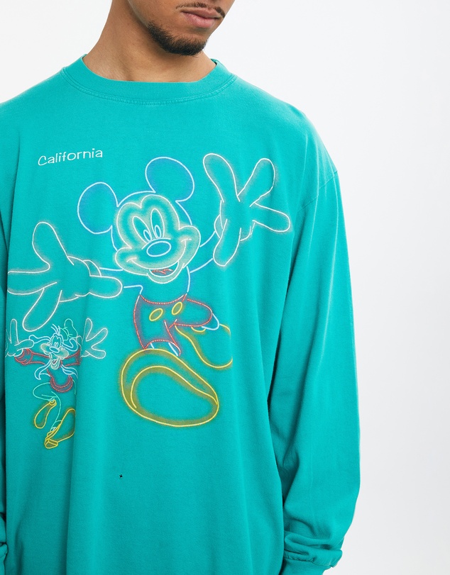 Vintage by The Real Deal - Pre Loved - 90s Disney Mickey Mouse Long Sleeve Tee