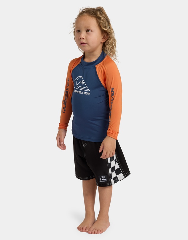 Quiksilver - Boys 2 to 7 On Tour Long Sleeve Rashguard