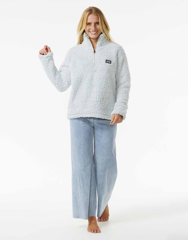 Rip Curl - Dark n Stormy 1/4 Zip Crew Jumper