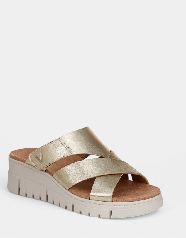 Vionic - Uptown Sunset Wedge - Gold