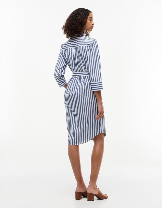 Tommy Hilfiger - Belted Relaxed Midi Shirt Dress