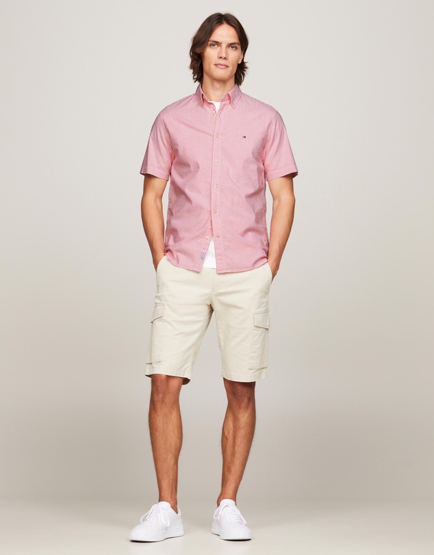 Tommy Hilfiger - TH Flex 1985 Collection Regular SS Shirt