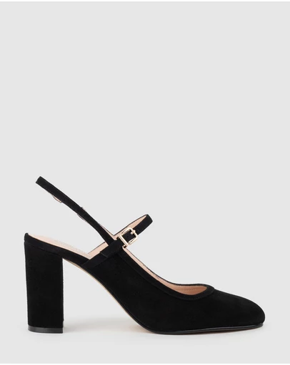 Edward Meller - CECELIA85 Block Heel Slingback Pump