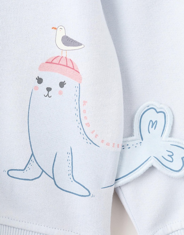 M.N.G - Ocean Sweatshirt - Babies-Kids