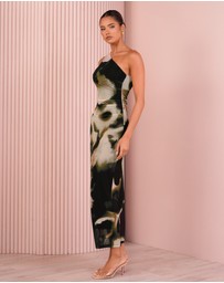 Azzurielle - Olwin One Shoulder Maxi Dress
