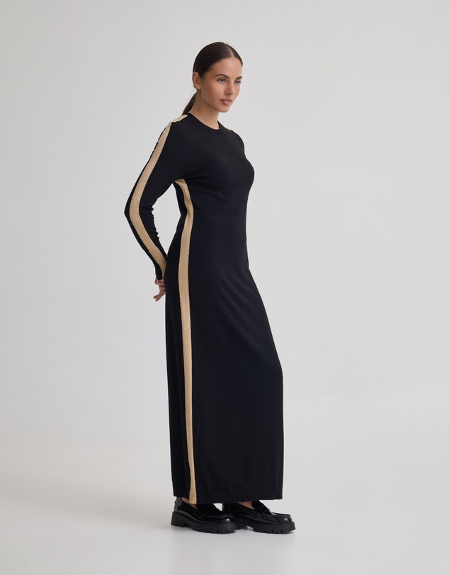 Oxford - Pipper Knitted Contrast Panel Dress