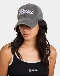 RVCA - Womens Acid Wash Embroidery Cap