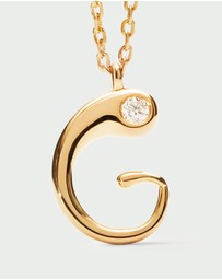 PDPAOLA - Initial 2026 G Pendant Necklace