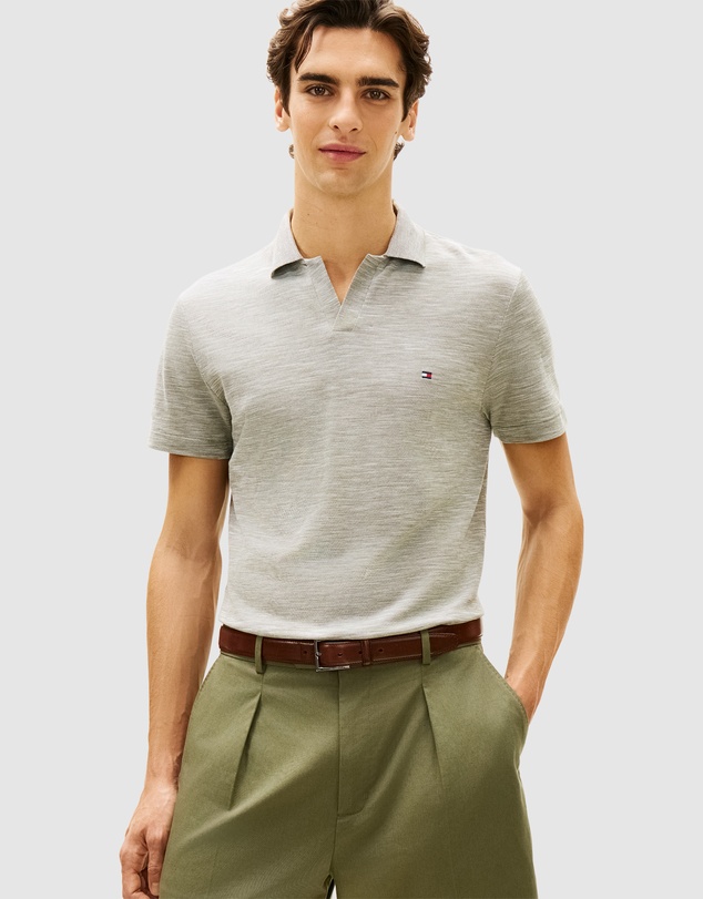 Tommy Hilfiger - Regular Fit Textured Oxford Polo Shirt