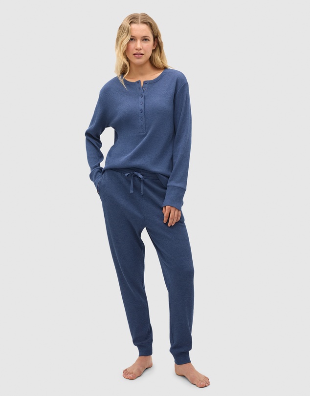 Seed Heritage - Waffle Top and Pant PJ Set