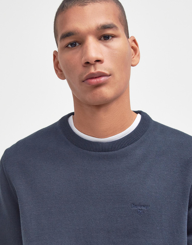 Barbour - Pima Cotton Crew Neck Sweater