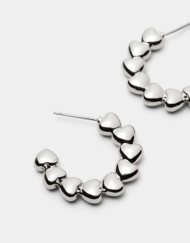 MIMCO - Fated Heart Hoop Earrings