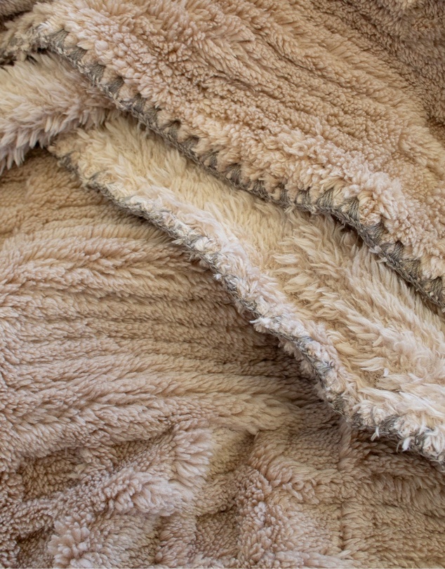 Bambury - Lattice Sherpa Fleece Blanket