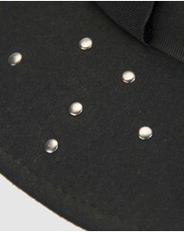 Max Alexander - Winter Felt Black Fedora Hat