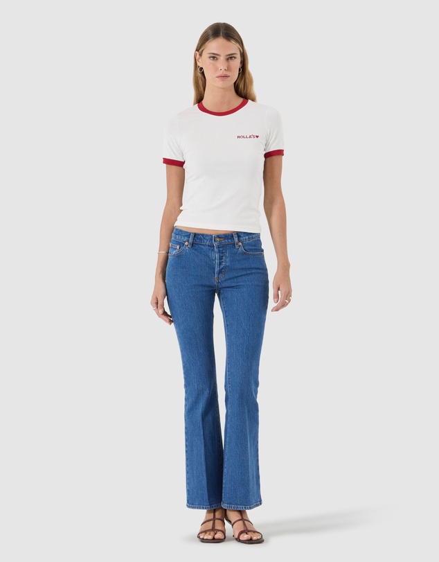 Rolla's - Downtown Flare Jean - Canyon Stone