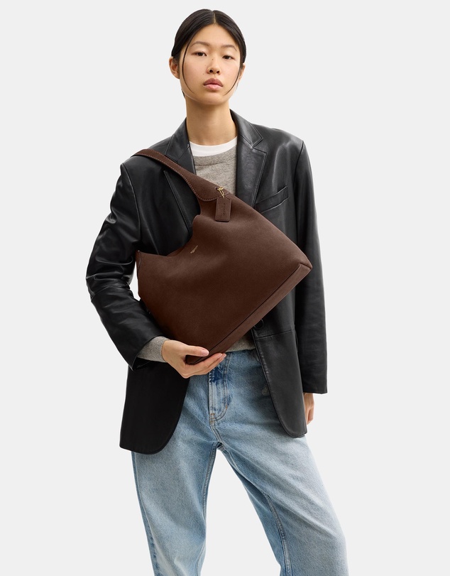 Coach - Suede Brooklyn Shoulder Bag 34