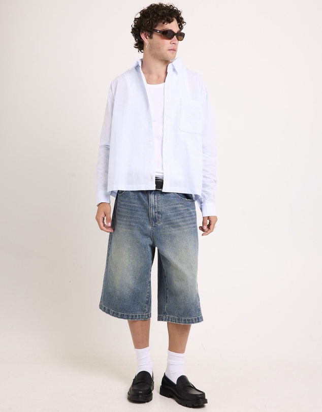 Arvust - Cassa Long Sleeve Cropped Shirt
