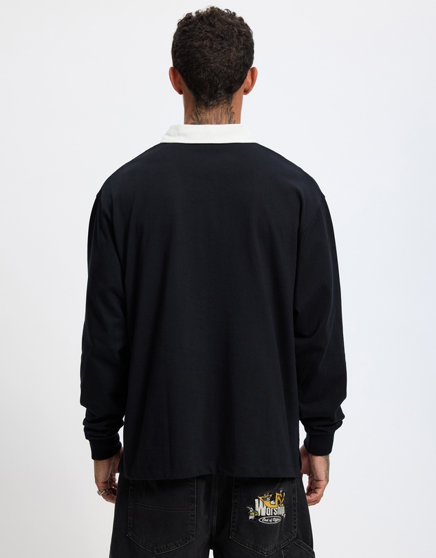 Worship - Laser Long Sleeve Rugby Polo