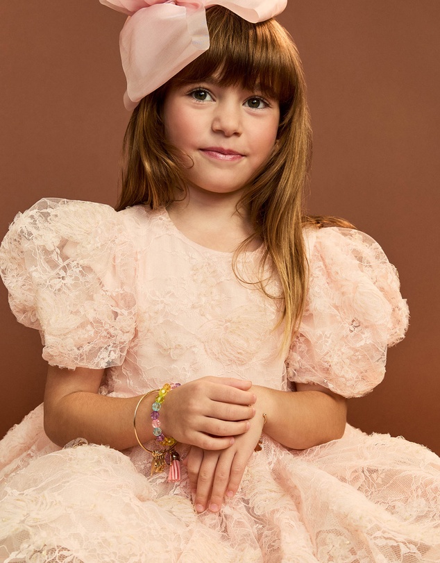 Bardot Junior - Linda Rosette Mini Dress - Kids-Teens
