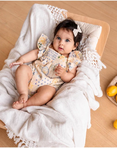 Fox & Finch - Piccolina Frill Bodysuit - Babies