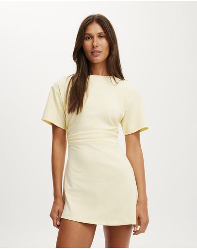 Boxy Tuck T-Shirt Mini Dress by Cotton On Online | THE ICONIC | Australia