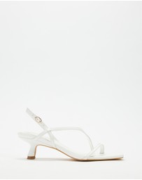AERE - Leather Slingback Heels