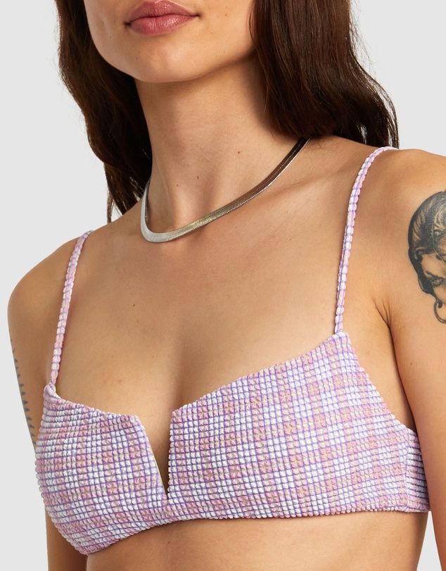 RVCA - Prepped Bralette Bikini Top For Women