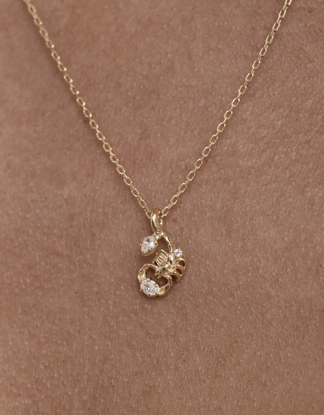 By Charlotte - You Are Magic Zodiac Necklace Scorpio
