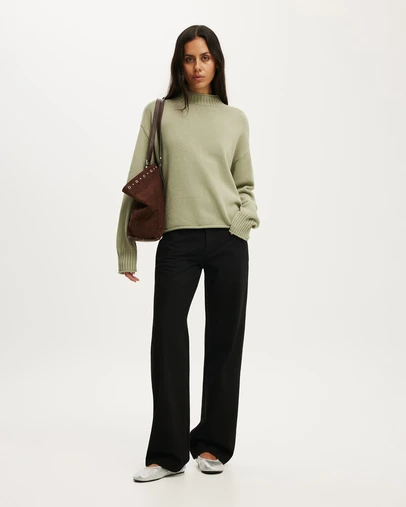 Cotton On - Mila Mock Neck Sweater